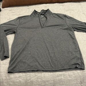 BCG Heather Gray Quarter-Zip Pullover
